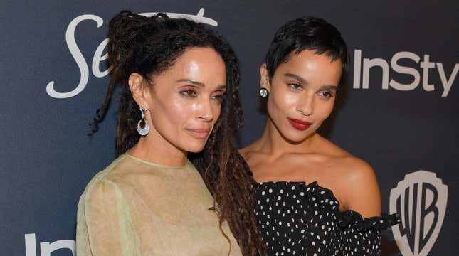 : Lisa Bonet and Zoe Kravitz attend The 2020 InStyle And Warner Bros. 77th Annual Golden Globe Awards Post-Party at The Beverly Hilton Hotel on January 05, 2020 in Beverly Hills, California.