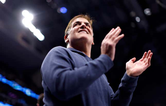 Image for article titled Mark Cuban is leaving Shark Tank — and making a $750 million return to sports