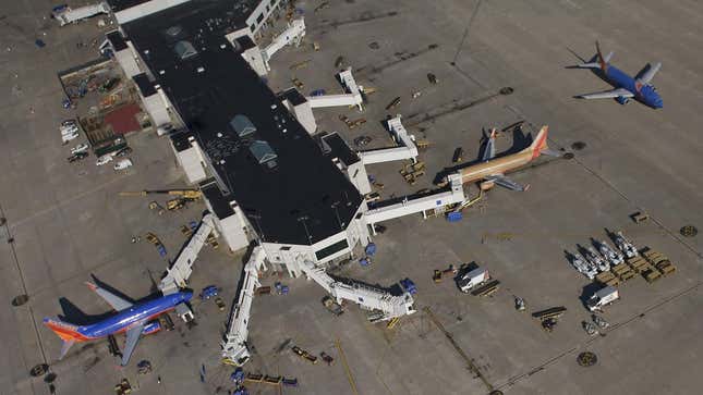 Planes at Nashville International Airport