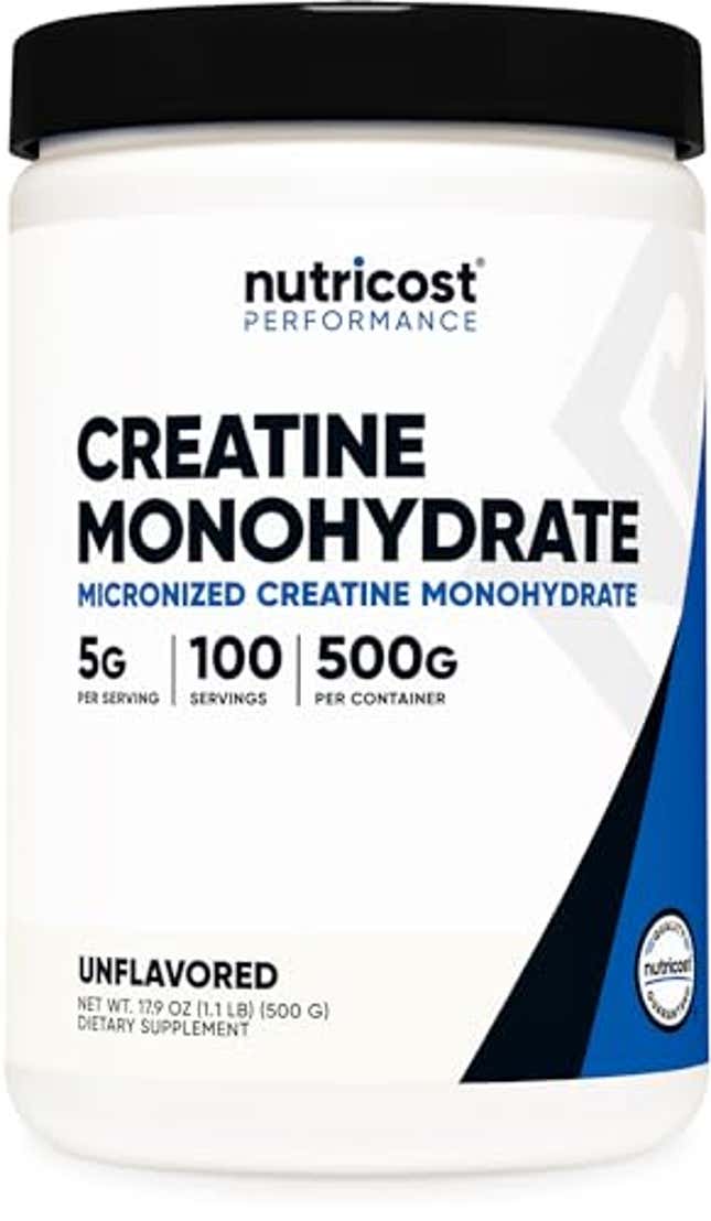 Nutricost Creatine Monohydrate Micronized Powder 500G, Now 31% Off