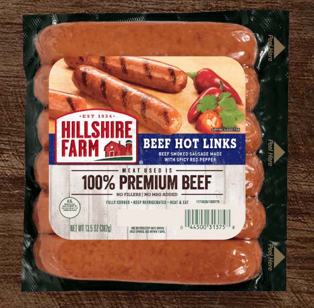 Hillshire Farm Beef Hot Links