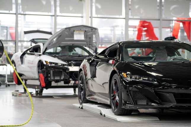 Image for article titled Sights From Acura&#39;s Performance Manufacturing Center