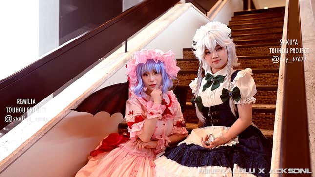 A cosplayer at Anime North 2025.