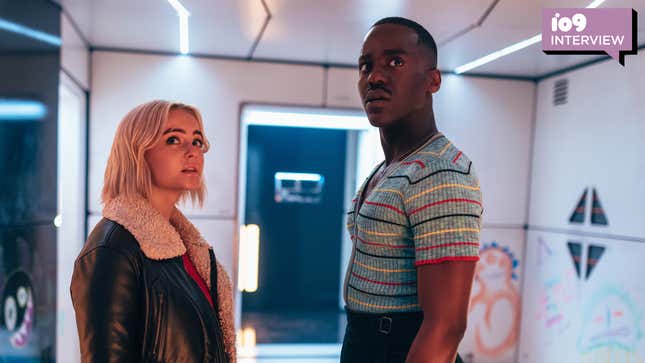 Image for article titled Ncuti Gatwa and Millie Gibson on Doctor Who's Lonely Heroes, and Being Embraced by Fans