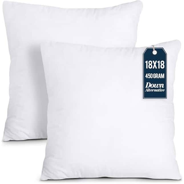 Image for article titled Utopia Bedding Throw Pillows Insert (Pack of 2, Now 13% Off