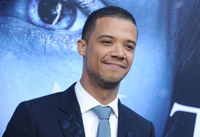 Jacob Anderson attends the season 7 premiere of “Game Of Thrones” at Walt Disney Concert Hall on July 12, 2017 in Los Angeles, California.