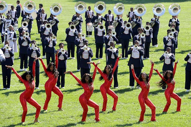 Bild für Artikel mit dem Titel Neben der Southern University gibt es noch weitere renommierte HBCU-Marching-Bands, die Sie sich ansehen sollten.