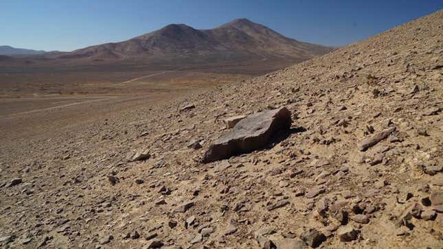 A view of the Atacama desert.