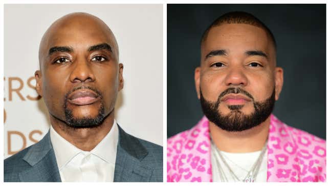 The Breakfast Club cohosts Charlamagne Tha God, left; DJ Envy.