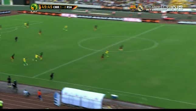 Hlompho Kekana Scores From Past Midfield To Give South Africa Lead