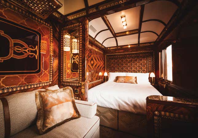 Image for article titled Sommeliers, a personal concierge, and Michelin Star meals: Luxury train travel is the new business class