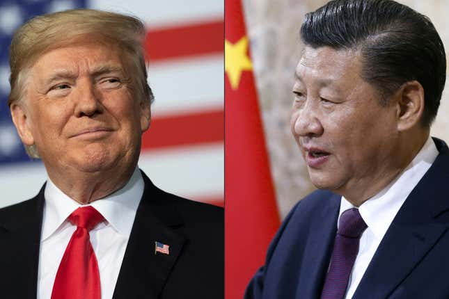 Image for article titled Trump says he had a 'very good' call with China's Xi Jinping and that more trade talks are coming