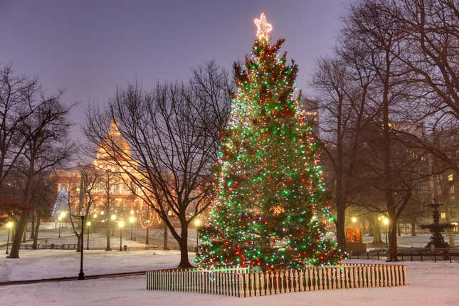 Imagen para el artículo titulado Los 5 estados con más espíritu navideño en Estados Unidos y los 5 con menos