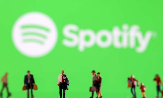 Spotify faces a struggle in a shifting music streaming landscape.