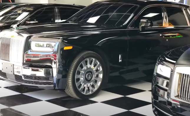 Image for article titled 18 Photos of Rapper Rick Ross&#39; Massive Custom Car Collection