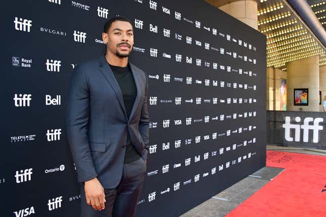 Aaron Pierre attends the “Brother” Premiere during the 2022 Toronto International Film Festival on September 09, 2022 in Toronto, Ontario. 