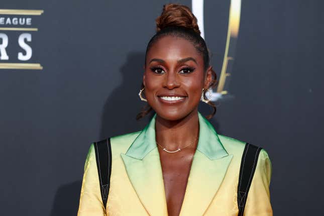 Issa Rae at the 13th Annual NFL Honors held at Resorts World Theatre on February 8, 2024 in Las Vegas, Nevada.