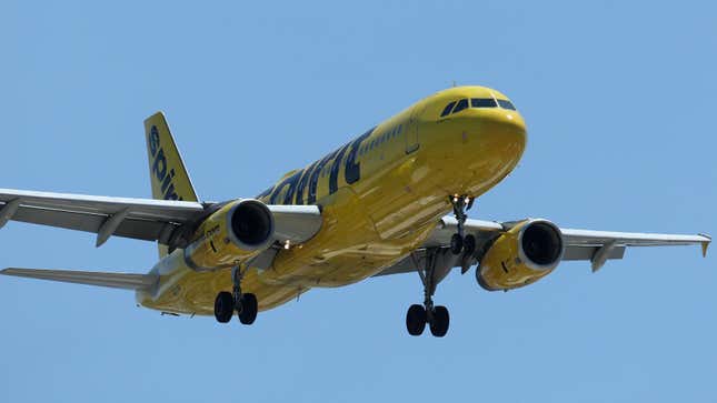 Avión de Spirit Airlines