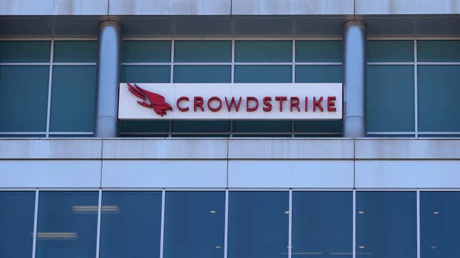 A CrowdStrike office building