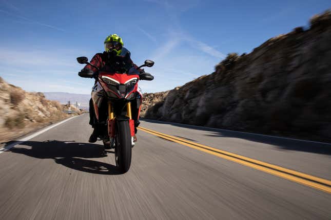 Image for article titled The 2022 Ducati Multistrada V4 Pikes Peak Is A Whole Lot Of Everything