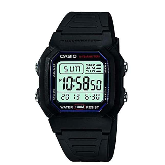 Image for article titled Casio Men&#39;s Classic W800H-1AV Sport Watch with Black Resin Band, Now 27% Off