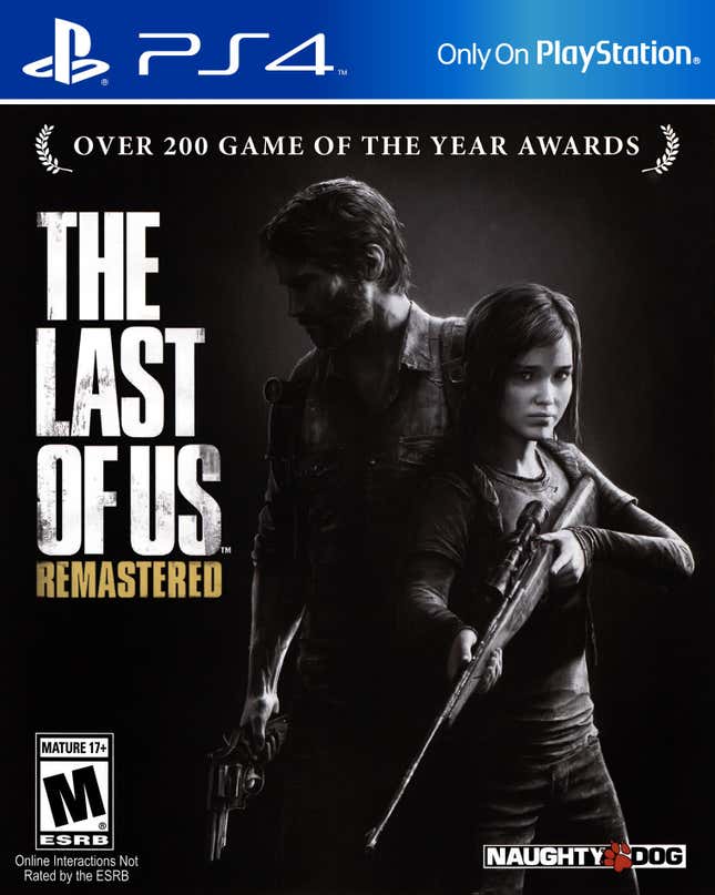 The Last of Us Remastered box art.