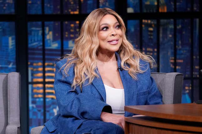 LATE NIGHT WITH SETH MEYERS — Episode 1160A — Pictured: Wendy Williams during an interview with host Seth Meyers on June 15, 2021.