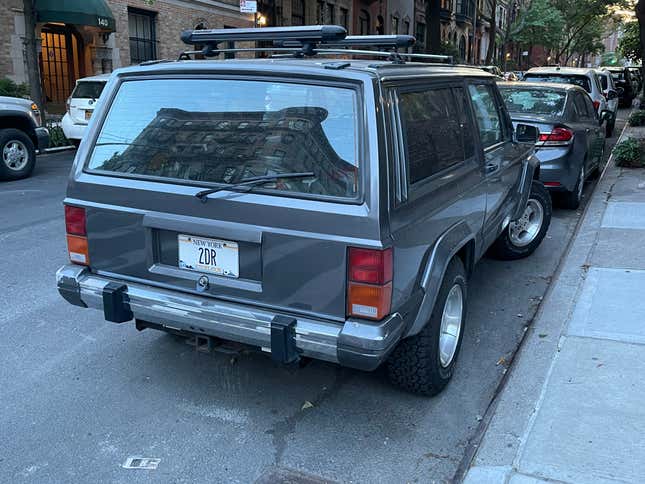 Cars on the streets of New York.