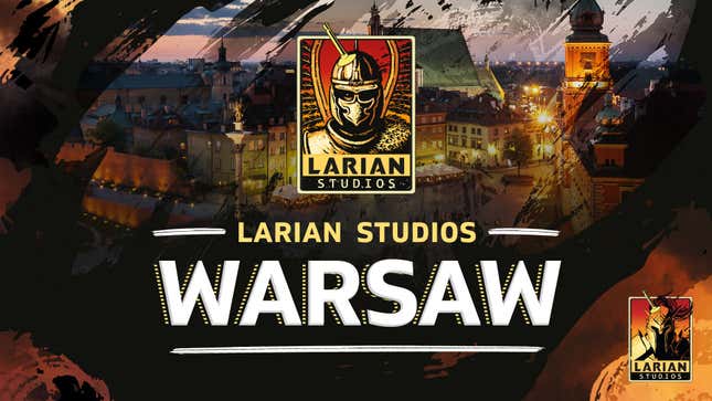 Larian's logo for their new Warsaw studio.