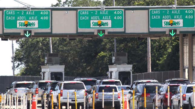 Image for article titled Florida Is Tracking Drivers Through a Secret Surveillance System on Toll Roads