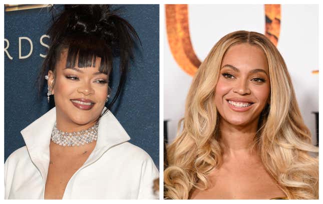 Image for article titled We&#39;re Addressing the Great Debate: Rihanna vs. Beyoncé