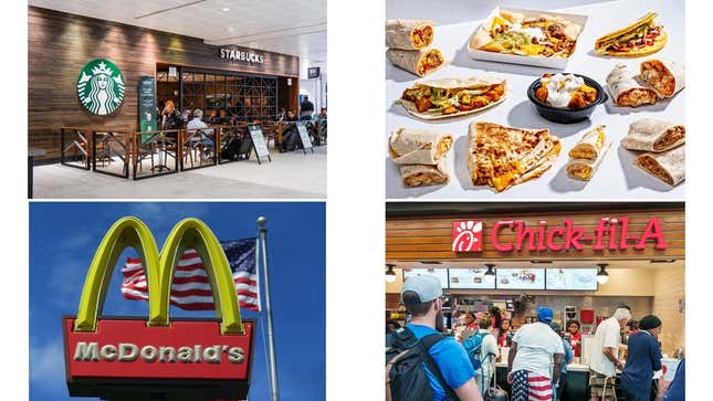 Imagen para el artículo titulado Starbucks y Disney se unen, Taco Bell se moderniza y McDonald’s cambia su enfoque hacia el DEI: resumen de noticias sobre alimentación