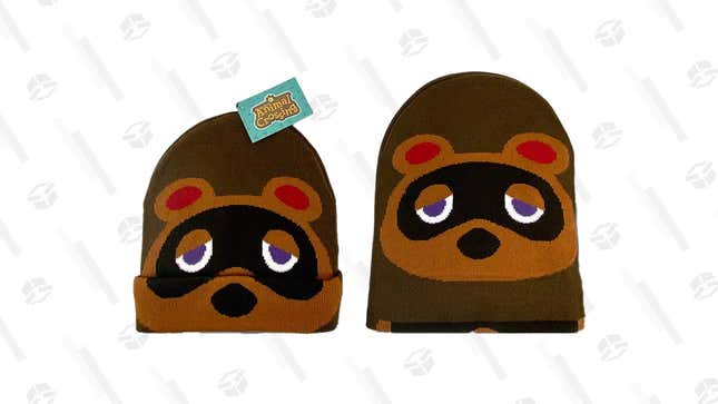   Controller Gear Animal Crossing Tom Nook Beanie | $10 | Amazon 