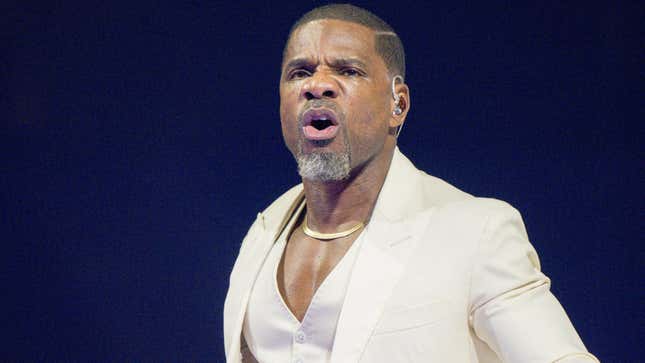 Kirk Franklin performs onstage during The Reunion Tour 2024 at Toyota Center on October 21, 2024 in Houston, Texas.