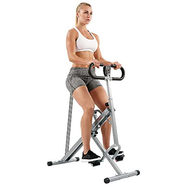 Image for article titled Sunny Health &amp; Fitness Squat Assist Row-N-Ride™ Trainer for Glutes Workout with Online Training Video, Now 23% Off