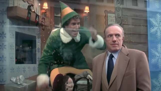 Will Ferrell and James Caan in Elf