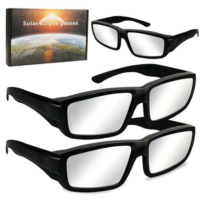 Image for article titled Solar Eclipse Glasses AAS Approved 2024, Now 18% Off