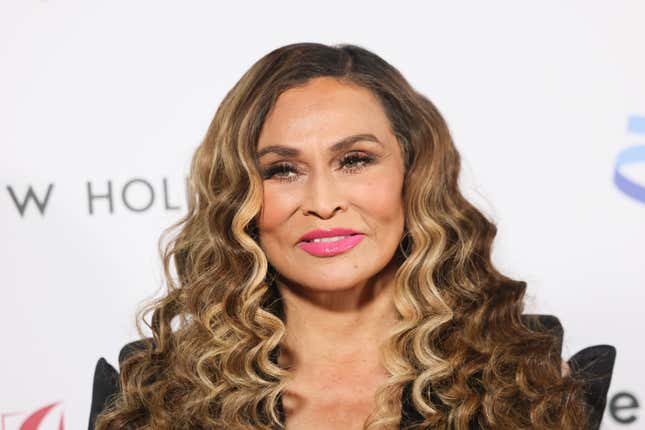 Tina Knowles attends DIVAS Simply Singing! Raising health awareness in honor of World AIDS Day at Wilshire Ebell Theatre on November 19, 2023 in Los Angeles, California.