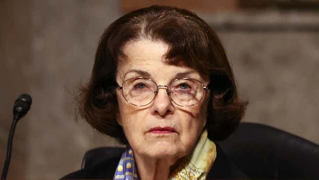 Image for article titled Dianne Feinstein's Staff Suggests Her Age Is Becoming a Problem