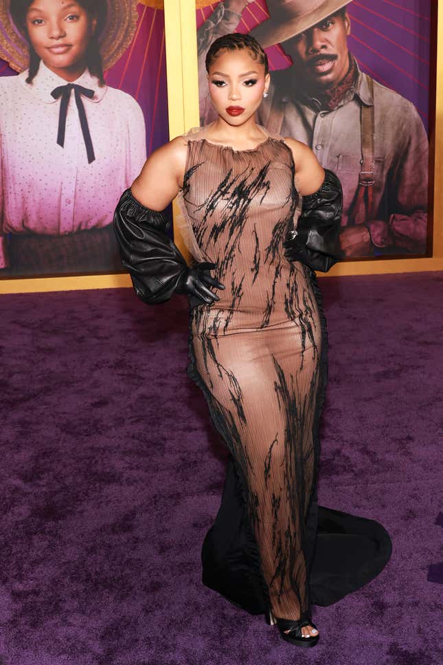 Image for article titled The Fabulous Fashions of &#39;The Color Purple&#39; Premiere