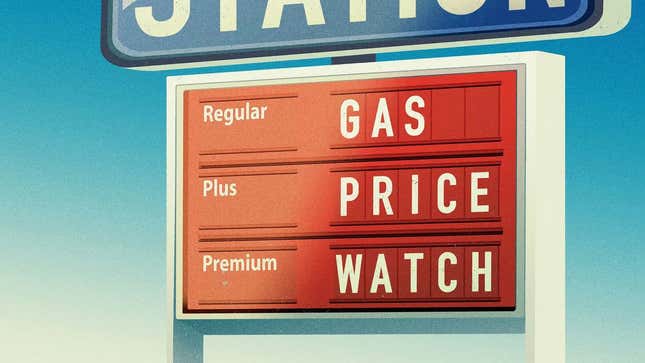 Image for article titled Gas Prices Have Dropped For The Past Two Weeks, Sub-$4 Gas Only A Few Cents Away