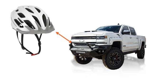 Image for article titled A Big-Ass Truck Does Not Make You Tough