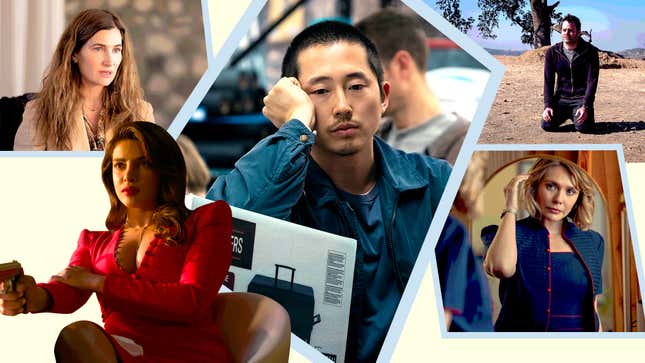 Clockwise from bottom left: Priyanka Chopra-Jonas in Citadel (Prime Video); Kathryn Hahn in Tiny Beautiful Things (Photo: Jessica Brooks/Hulu); Steven Yeun in Beef (Photo: Andrew Cooper/Netflix); Bill Hader in Barry (Photo: Merrick Morton/HBO); Elizabeth Olsen in Love And Death (Photo: Jake Giles Netter/HBO Max)