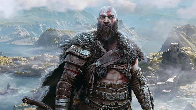 Sebuah gambar menunjukkan Kratos dari God of War. 