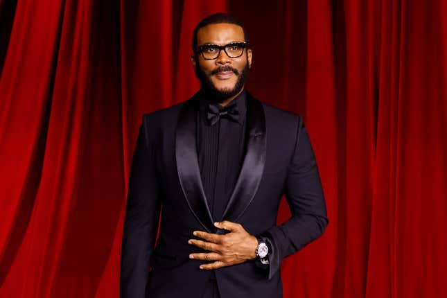 Tyler Perry attends the 2024 Academy Museum Gala at Academy Museum of Motion Pictures on October 19, 2024 in Los Angeles, California.