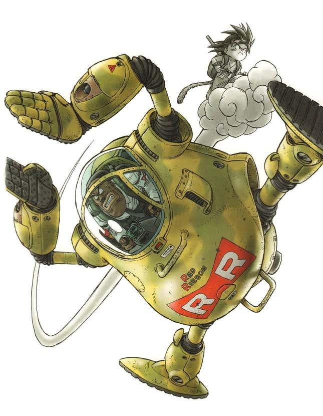 Image for article titled The Joyful Mechanical Design of Akira Toriyama