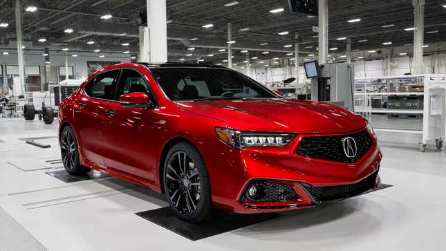 Image for article titled Which of You Turkeys Is Dropping $50,000 on a Handbuilt Acura TLX?