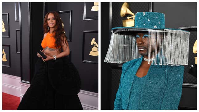 Image for article titled 19 Most Memorable Grammy Red Carpet Looks [Update]