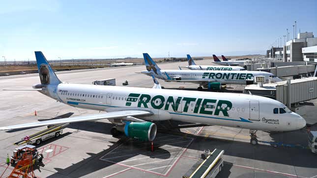 Frontier Airlines planes