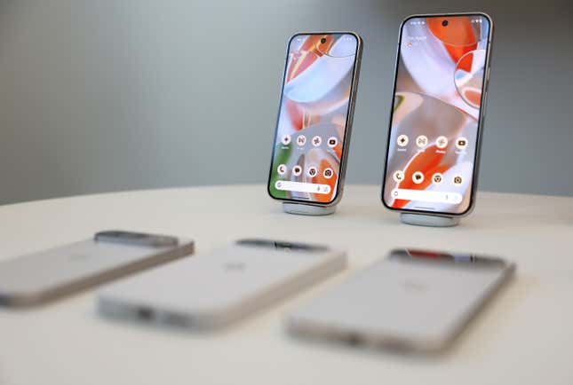 Google Pixel 9, Pixel 9 Pro and Pixel 9 Pro XL phones.